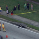 Two bald eagles stuck inside a storm drain in Orange County, Florida (Screenshot via WFTV)